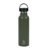 Botella Térmica Safta Palm Tree Verde oscuro Silicona Acero Inoxidable