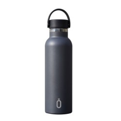 Botella Térmica Safta Antracita Antracita Silicona Acero Inoxidable