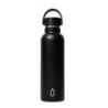 Botella Térmica Safta Negro Negro Silicona Acero Inoxidable