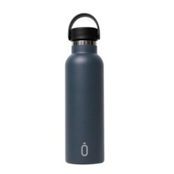 Botella Térmica Safta Ocean Azul oscuro Silicona Acero Inoxidable