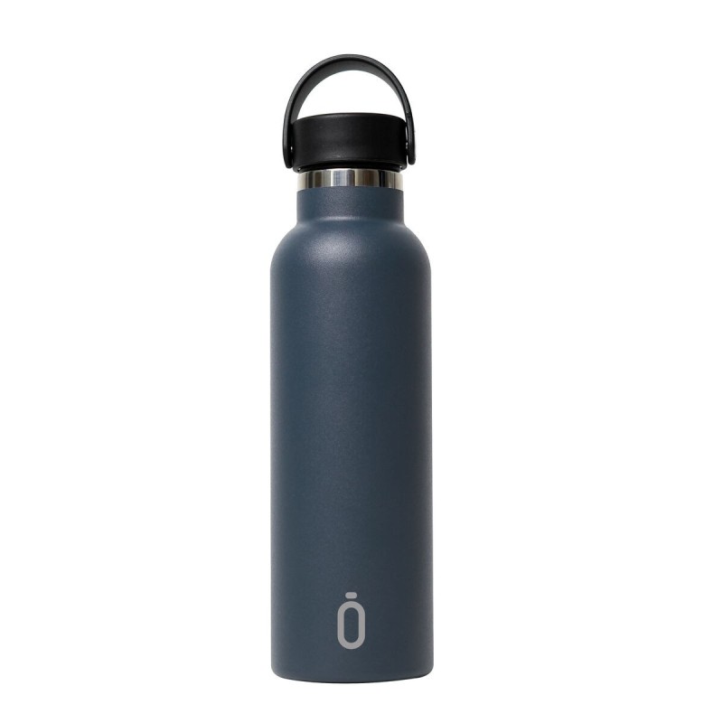 Botella Térmica Safta Ocean Azul oscuro Silicona Acero Inoxidable