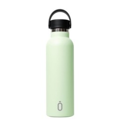 Botella Térmica Safta Melón Verde Claro Silicona Acero Inoxidable