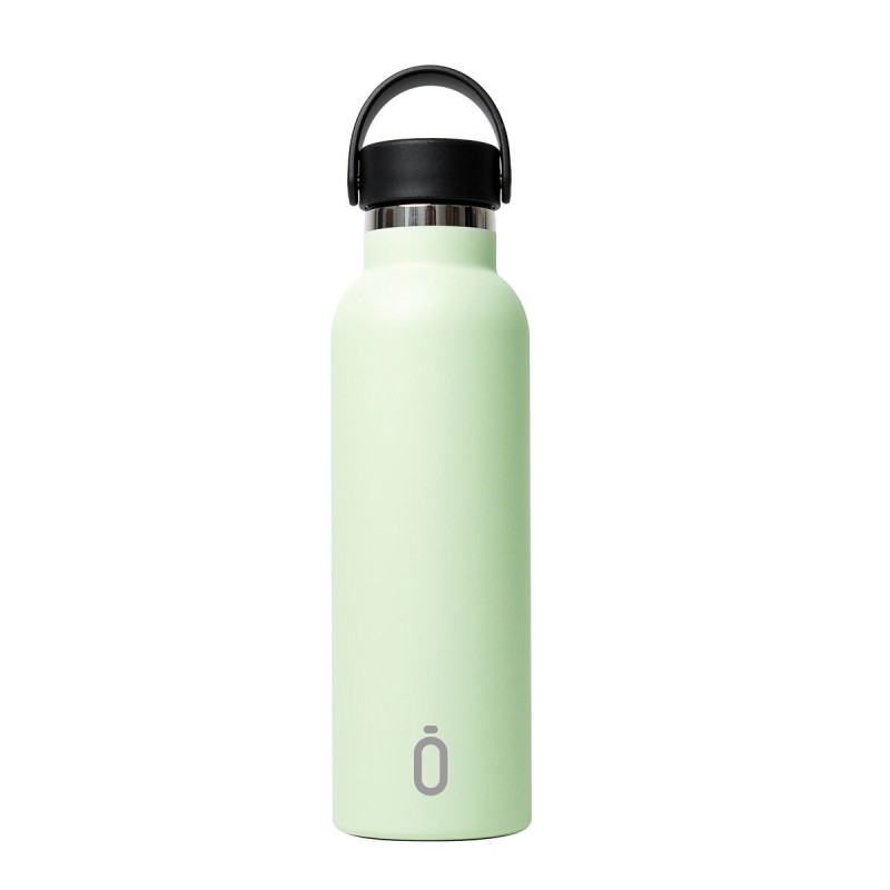 Botella Térmica Safta Melón Verde Claro Silicona Acero Inoxidable