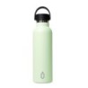 Botella Térmica Safta Melón Verde Claro Silicona Acero Inoxidable