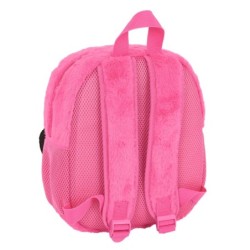 Mochila Escolar Minnie Mouse Rosa 22 x 27 x 10 cm