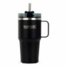 Vaso con Pajita Regatta Thermo Insulated Mug Negro 600 ml Acero Inoxidable