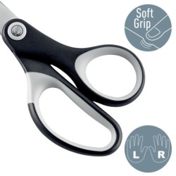 Tijeras Leitz Quality 180 mm Negro