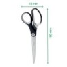Tijeras Leitz Quality 180 mm Negro