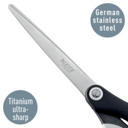 Tijeras Leitz Quality 180 mm Negro