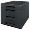 Cajón Archivador Leitz Negro Plástico reciclado Reciclable