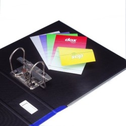 Archivador rellenable Rexel Dox 1 Azul A4