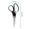 Tijeras Leitz Quality 150 mm Negro