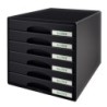 Cajón Archivador Leitz Buc de cajones Plus Negro
