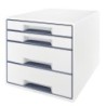 Cajón Archivador Leitz WOW CUBE Blanco