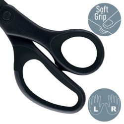 Tijeras Leitz Quality 205 mm Negro
