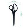 Tijeras Leitz Quality 205 mm Negro