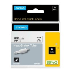 Cinta Laminada para Rotuladoras ID1-6 Dymo 18051 Blanco