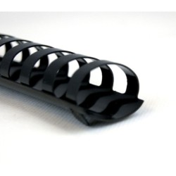 Canutillo para encuadernar GBC CombBind Negro 32 mm (50 Unidades)