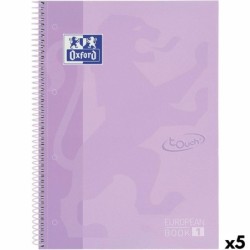 Libreta de Anillas Oxford A4 80 Hojas (5 Unidades)
