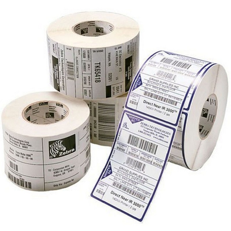 Rollo de Etiquetas Zebra 3004428 Transparente