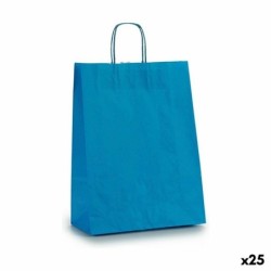 Bolsa de Papel Pincello 32412 Azul 12 x 52 x 32 cm (25 Unidades)