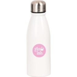 Botella de Agua Glow Lab Amazing Poliéster Metal 500 ml