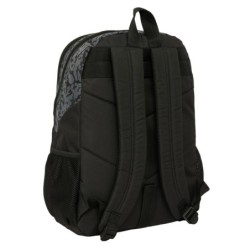 Mochila Escolar Naruto Negro 32 x 44 x 16 cm