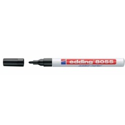 Rotulador permanente Edding EDDING 8055 Negro 1-2 mm (5 Unidades)