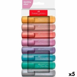 Set de Marcadores Faber-Castell TEXTLINER Multicolor (5 Unidades)