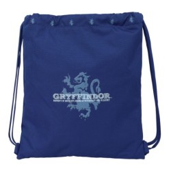 Bolsa Mochila con Cuerdas Harry Potter Captain Azul marino 35 x 40 x 1 cm
