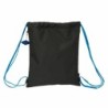 Bolsa Mochila con Cuerdas Kelme Jet black Negro 35 x 40 x 1 cm