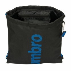 Bolsa Mochila con Cuerdas Kelme Jet black Negro 35 x 40 x 1 cm