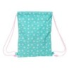 Bolsa Mochila con Cuerdas Peppa Pig Pretty flowers Amarillo Menta 26 x 34 x 1 cm