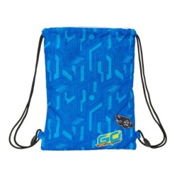 Bolsa Mochila con Cuerdas Hot Wheels Let's race Azul Negro 26 x 34 x 1 cm