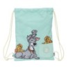 Bolsa Mochila con Cuerdas Azul 26 x 34 x 1 cm
