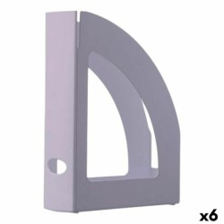 Revistero Archivo 2000 Malva A4 Reciclable 25 x 8 x 32 cm (6 Unidades)