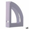 Revistero Archivo 2000 Malva A4 Reciclable 25 x 8 x 32 cm (6 Unidades)
