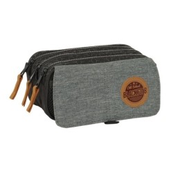 Portatodo BlackFit8 Old school Negro Gris 21,5 x 10 x 8 cm