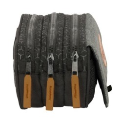 Portatodo BlackFit8 Old school Negro Gris 21,5 x 10 x 8 cm