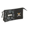 Portatodo One Piece Pirates Negro 22 x 12 x 3 cm
