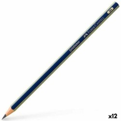 Lápiz Faber-Castell GOLDFABER Hexagonal 3H Negro (12 Unidades)