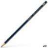 Lápiz Faber-Castell GOLDFABER Hexagonal 3H Negro (12 Unidades)