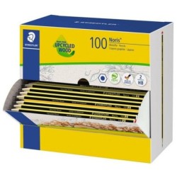 Set de Lápices Staedtler NORIS 120-2 HB Hexagonal HB 100 Piezas (12 Unidades)