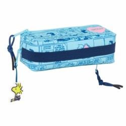 Portatodo Snoopy Love Azul claro 22 x 8,5 x 6 cm