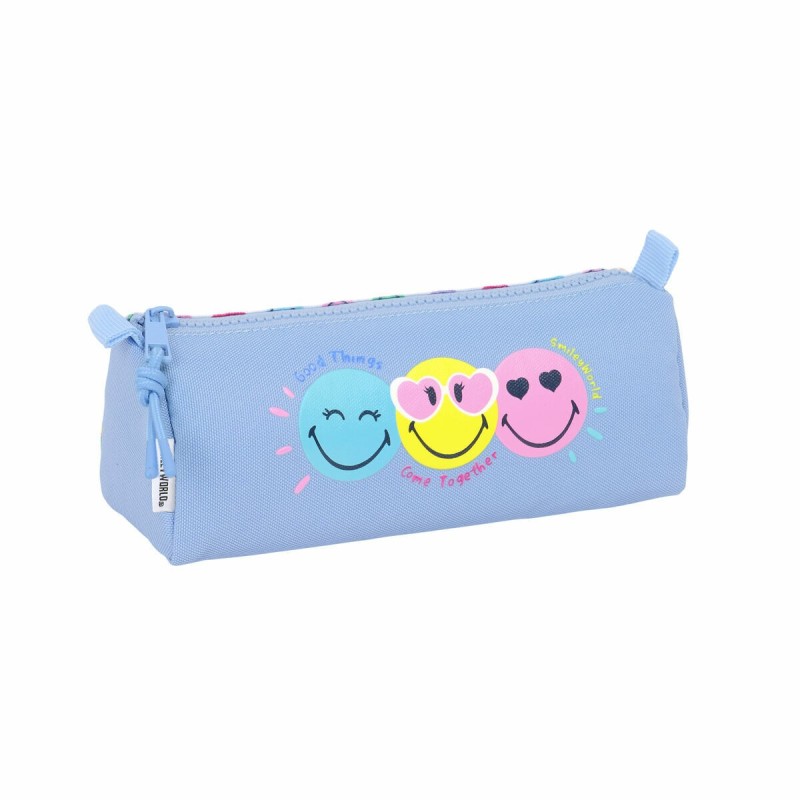 Portatodo Smiley Joyful Multicolor Azul claro 21 x 8 x 7 cm