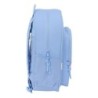 Mochila Escolar Smiley Joyful Azul Multicolor 32 x 38 x 12 cm