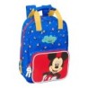 Mochila Escolar Mickey Mouse Clubhouse Good day Azul 20 x 28 x 8 cm