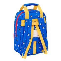 Mochila Escolar Mickey Mouse Clubhouse Good day Azul 20 x 28 x 8 cm