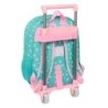 Mochila Escolar con Ruedas Peppa Pig Pretty flowers Amarillo Menta 26 x 11 x 67 cm 26 x 34 x 11 cm