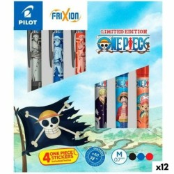 Set de Bolígrafos Pilot FRIXION BALL ONE PIECE Multicolor 0,7 mm 6 Piezas (12 Unidades)